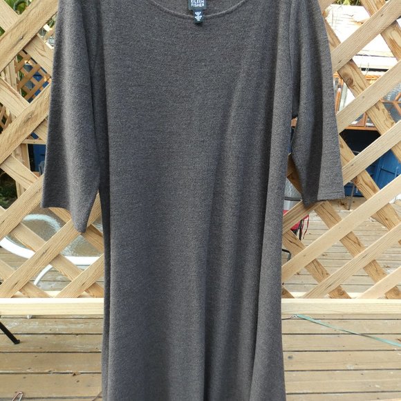 Eileen Fisher Pure Wool Dress - Picture 3 of 7